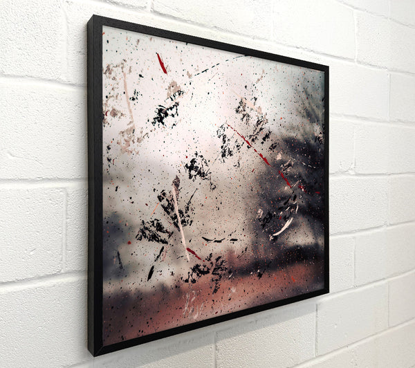 Red And Black Drips