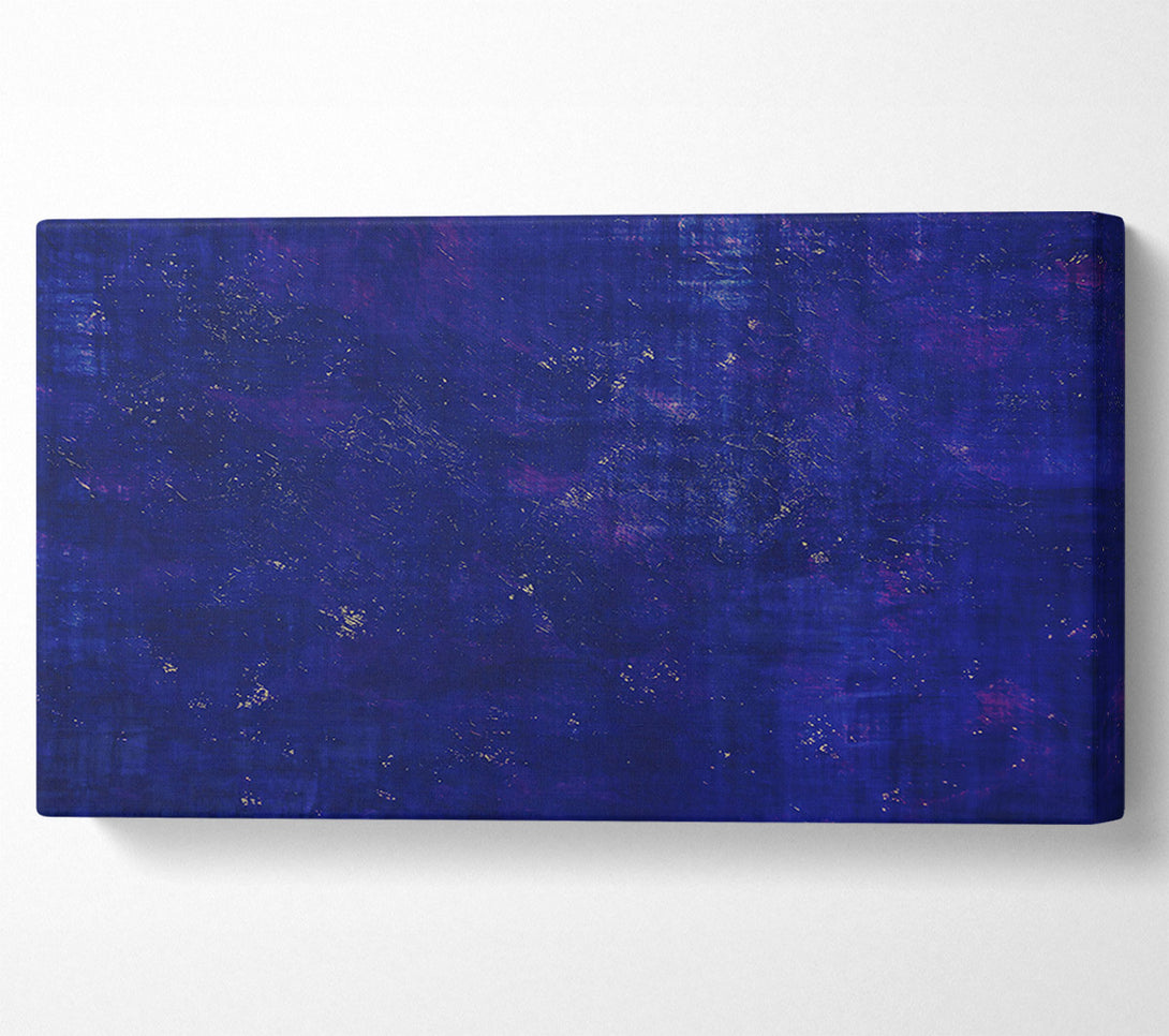  A Canvas Print of Indigo Hues And Dust Canvas Art