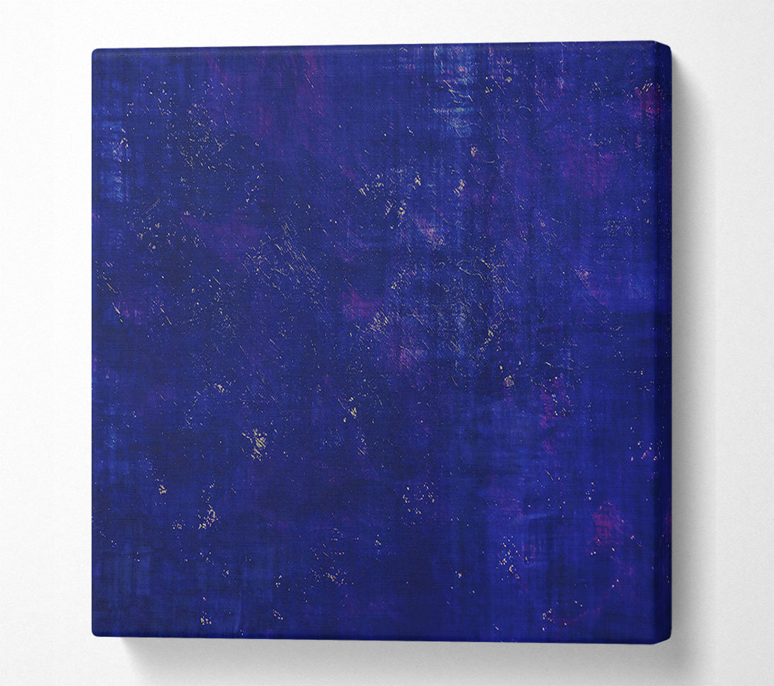  A Canvas Print of Indigo Hues And Dust Canvas Art