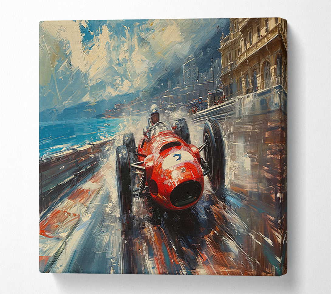  A Canvas Print of Formular One 60S Canvas Print