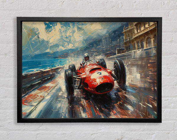 Formular One 60S Framed Print