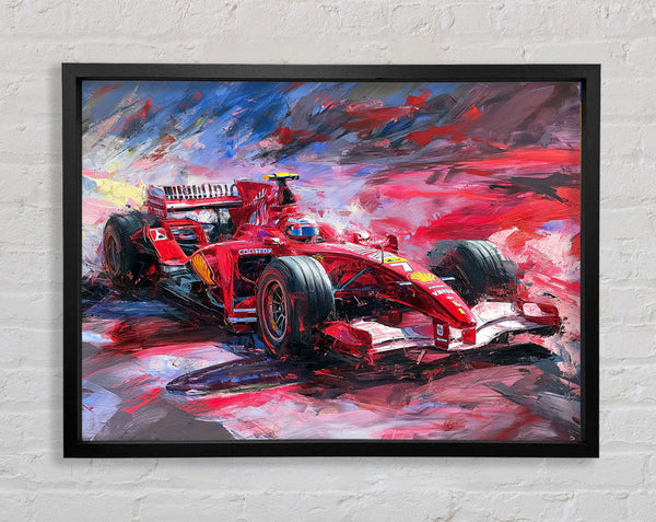 Formular One Race Car Framed Print