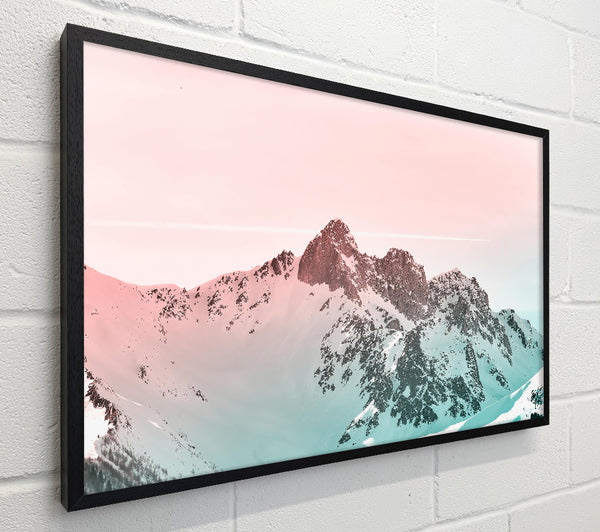 Pink Sky Mountains