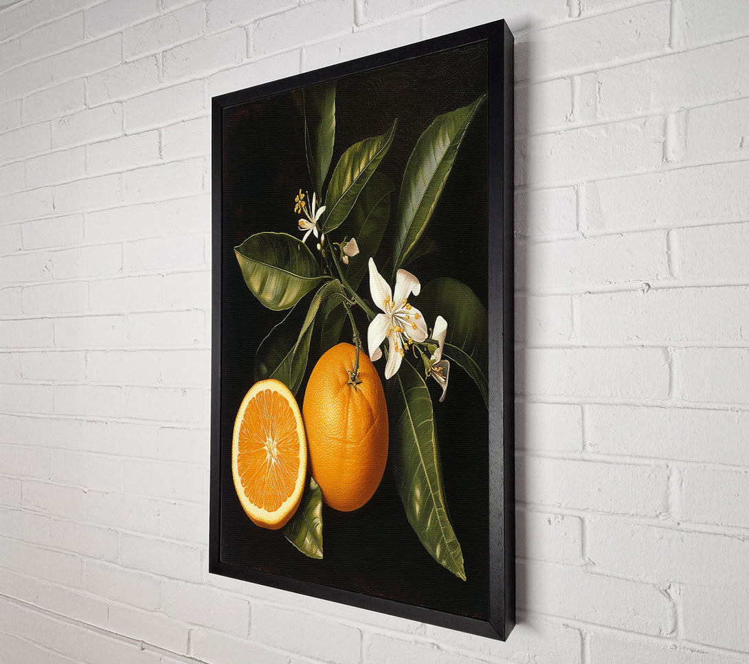  A Canvas Print of Orange Blossom Still Life Canvas Print