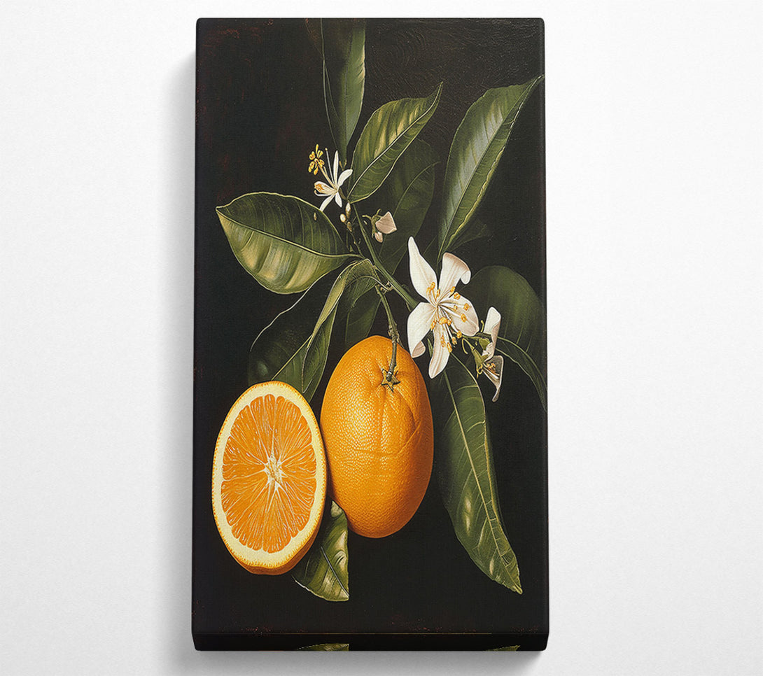  A Canvas Print of Orange Blossom Still Life Canvas Print