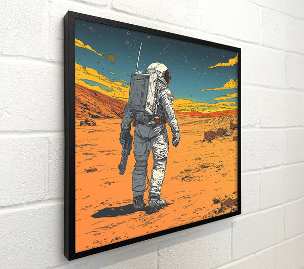 Orange Martian Journey