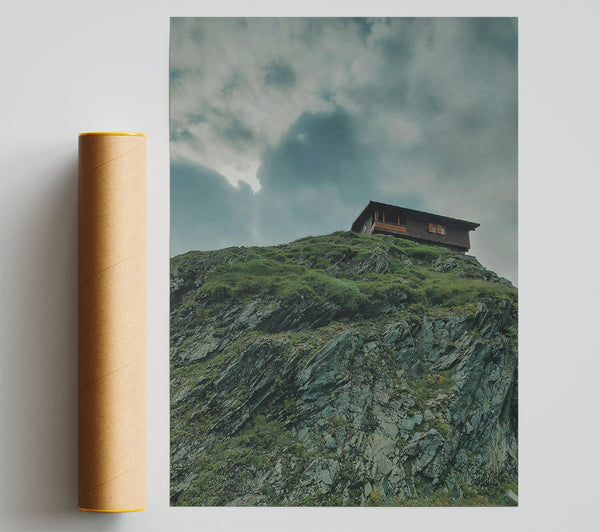 Green Mountain Retreat Giclee Print