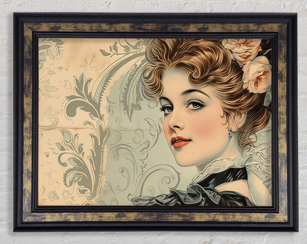 French Lady Framed Print