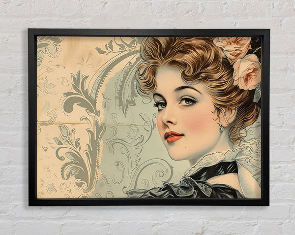 French Lady Framed Print