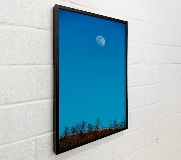 Blue Sky Moonrise