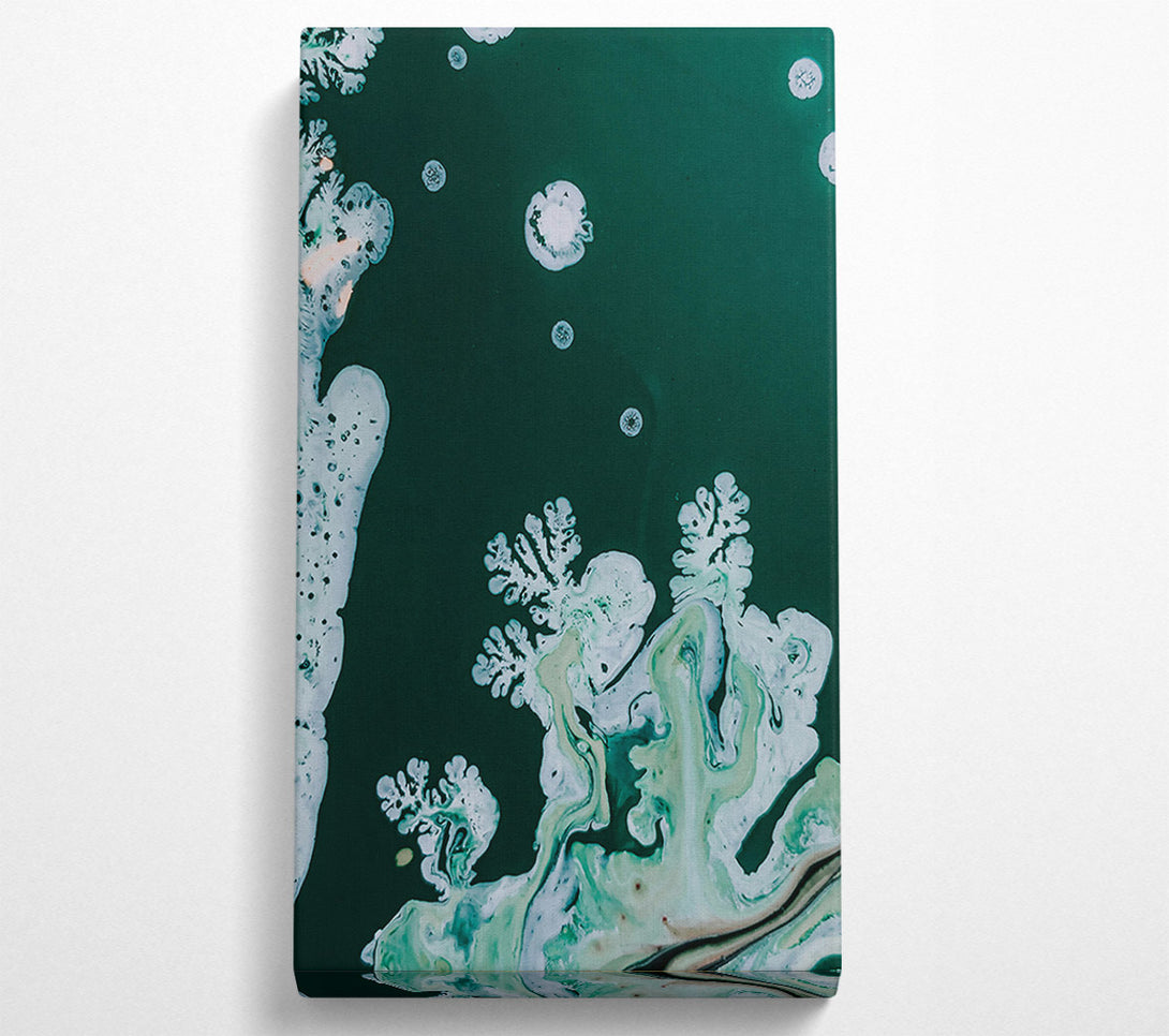  A Canvas Print of Emerald Abstract Dreams Canvas Art