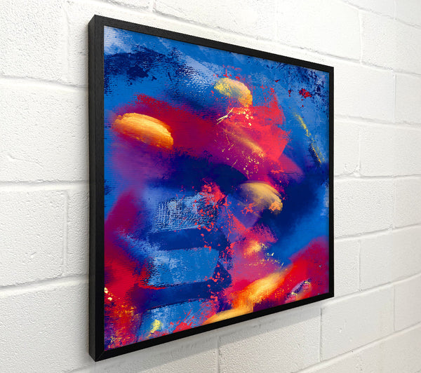 Blue Burst Of Color