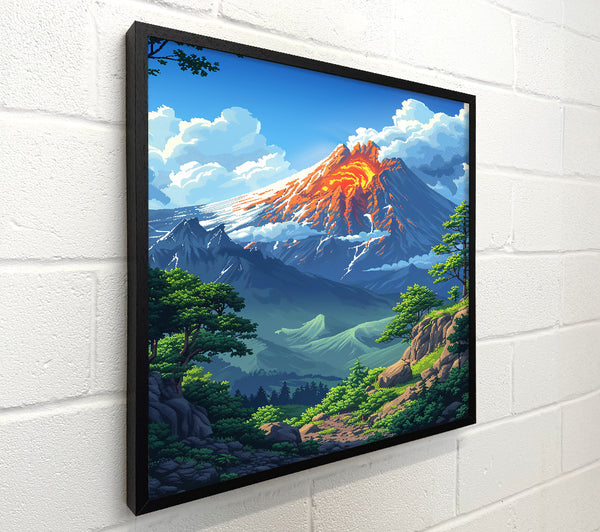 Orange Eruption Peaks