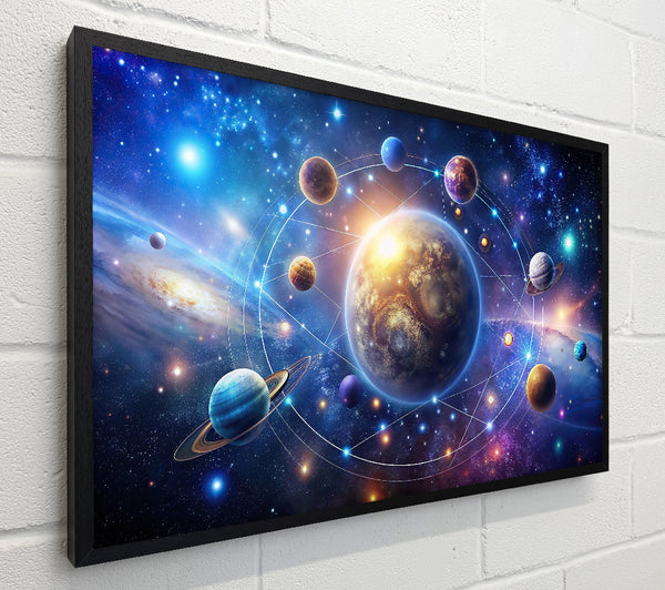 Cosmic Blue Symphony