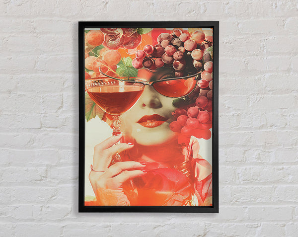 Fruit Of The Wine Framed Print