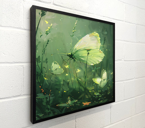 Pale Green Butterflies