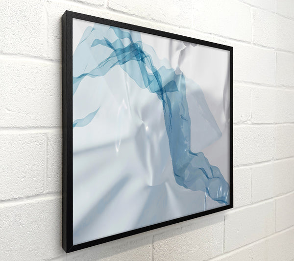 Azure Flowing Silk