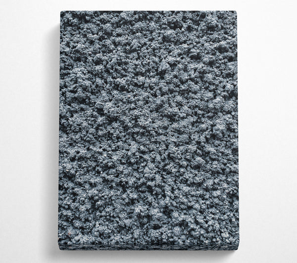  A Canvas Print of Gray Pebble Texture Canvas Print