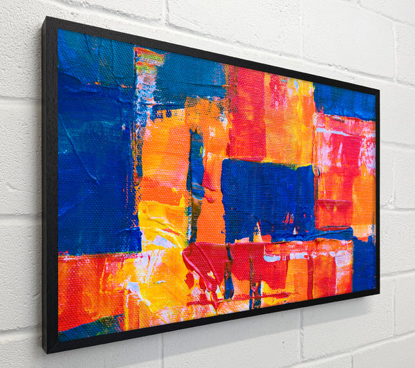 Orange And Blue Blocks
