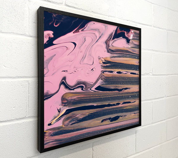 Pink Swirls And Layers