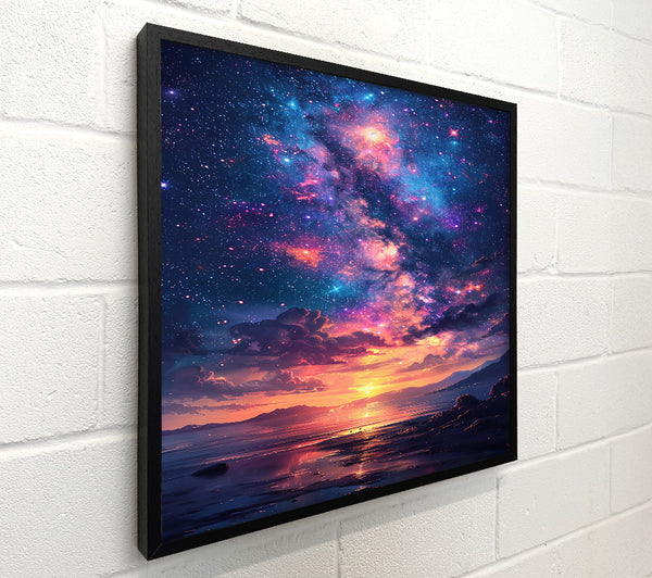 Purple Sunset Sky