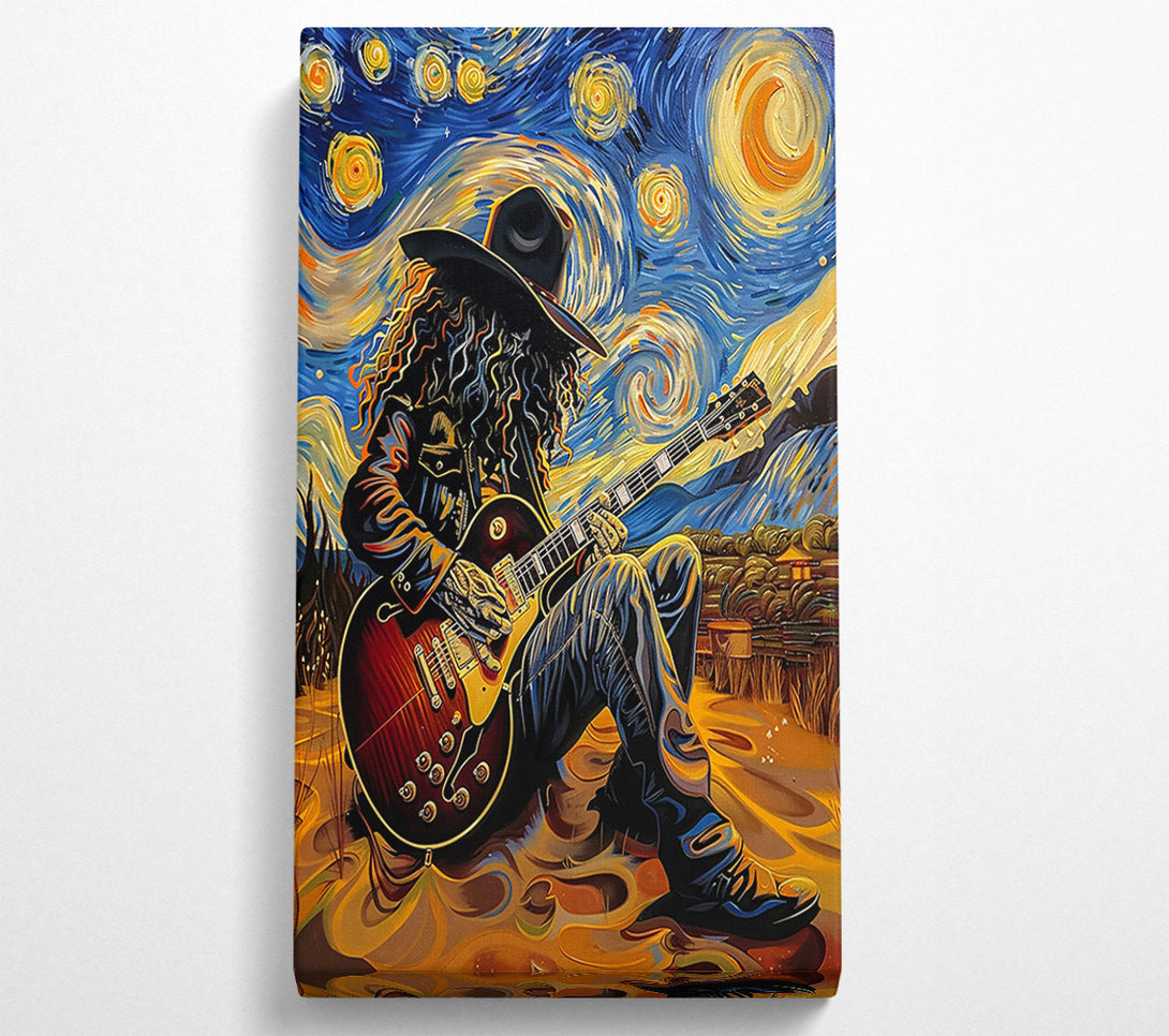  A Canvas Print of Blue Night Blues Canvas Wall Art