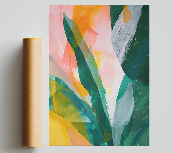 Emerald Hues Of Spring Giclee Print