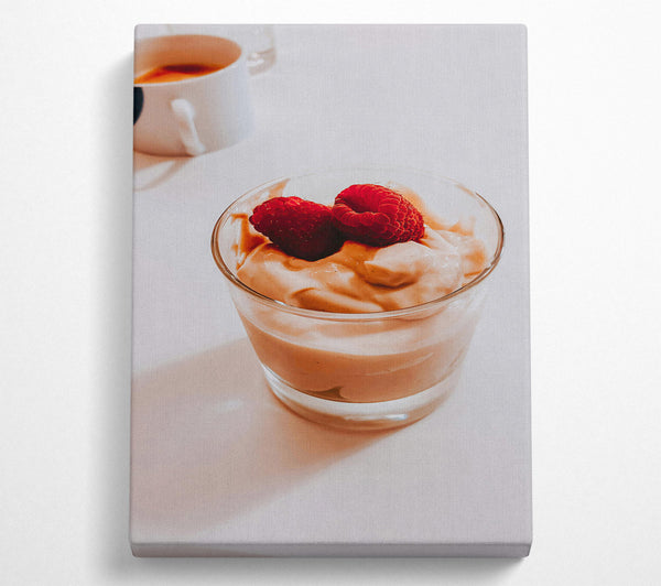  A Canvas Print of Creamy Beige Delight Canvas Wall Art