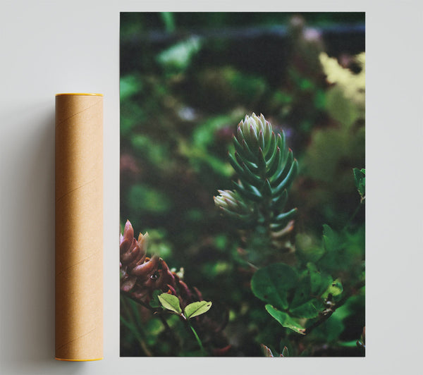 Emerald Green Sprig Giclee Print