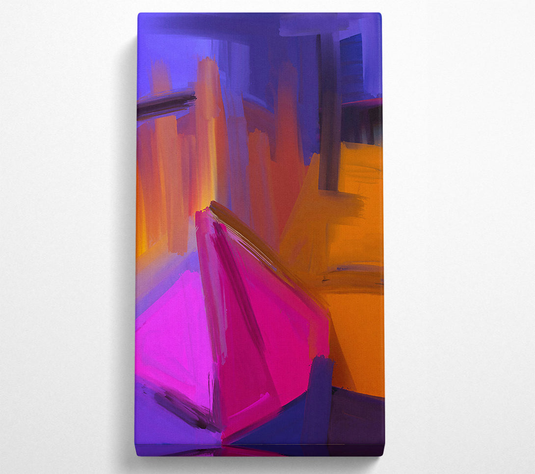  A Canvas Print of Magenta After Sunset Canvas Wall Art