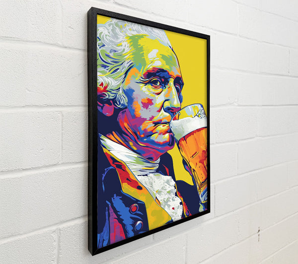 George Washington Pop Art Beer