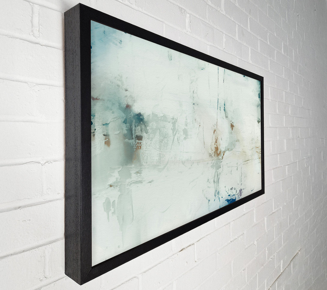  A Canvas Print of Pale Blue Abstract Canvas Wall Art