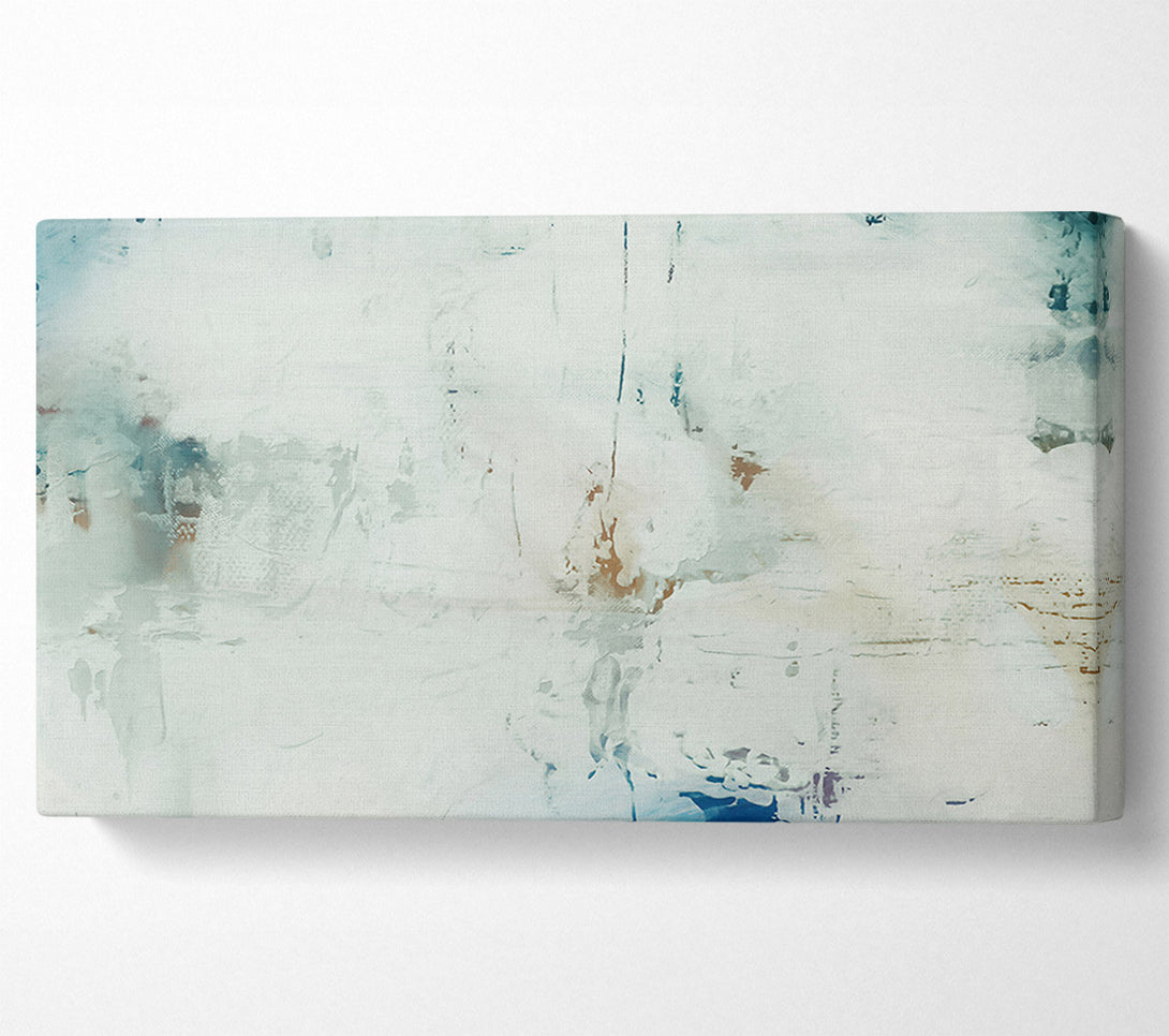  A Canvas Print of Pale Blue Abstract Canvas Wall Art