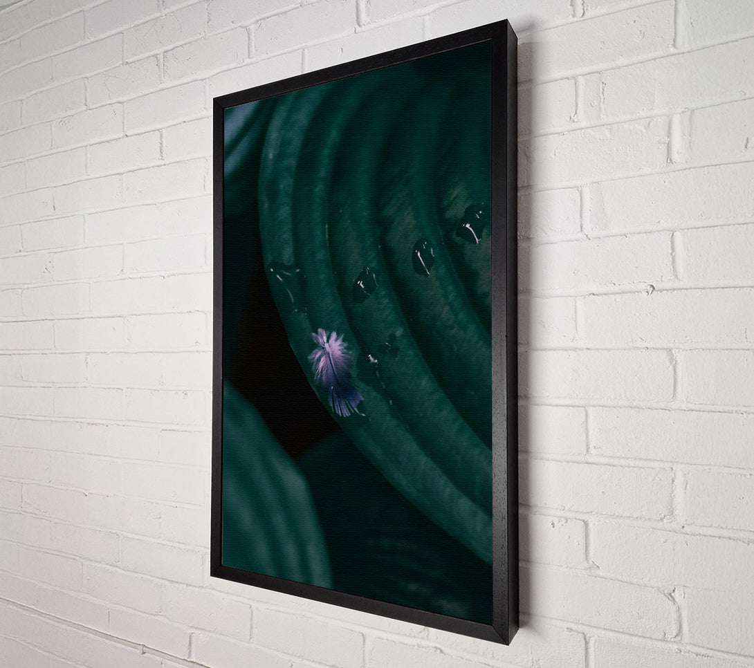  A Canvas Print of Emerald Feather Dream Canvas Print