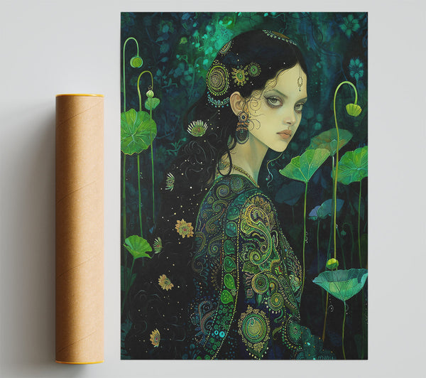 Emerald Enchantress Poster