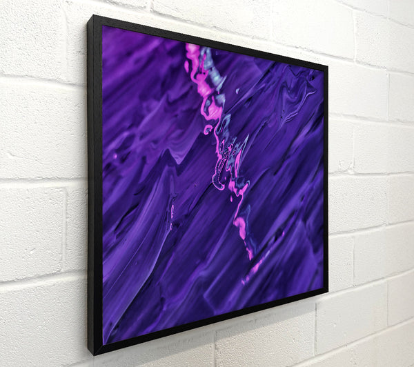 Purple Swirls And Light