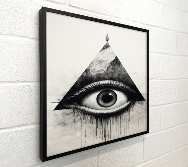 Black Eye In Triangle