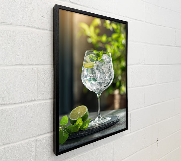 Gin And Tonic Drink