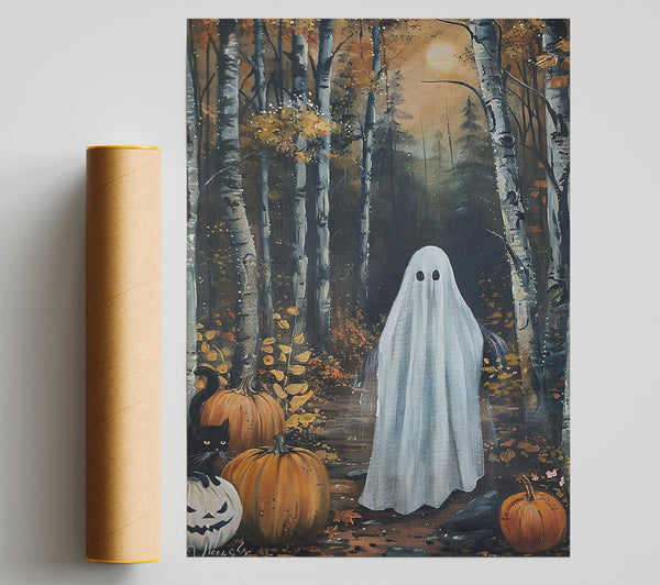 The White Woods Ghost Giclee Print