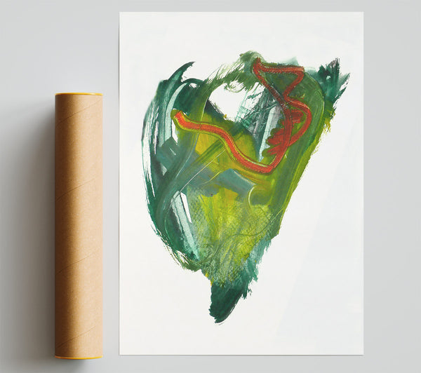 Emerald Serpent'S Dance Giclee Print