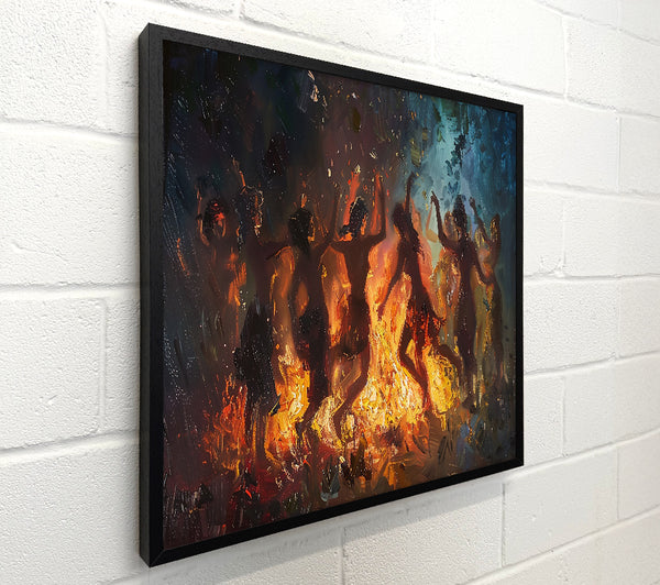 Orange Flame Dance