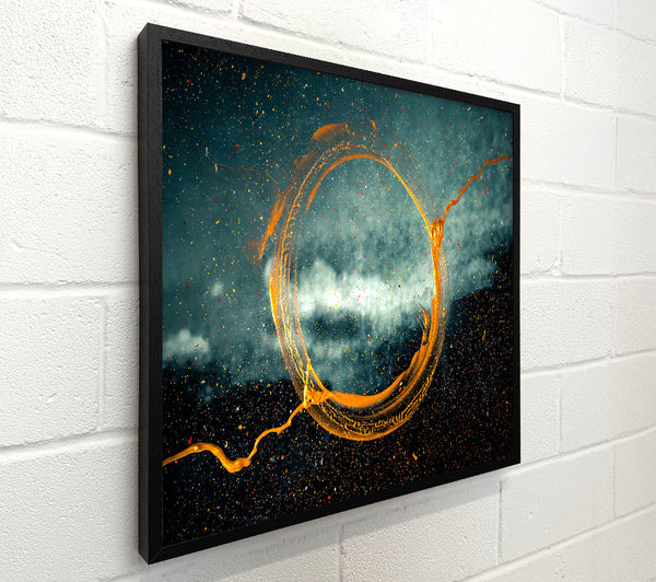 Golden Cosmic Ring