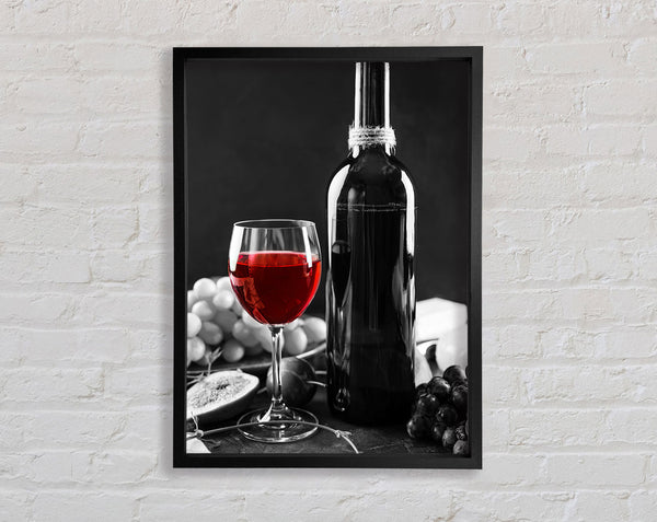 Glass Of Wine Framed Print