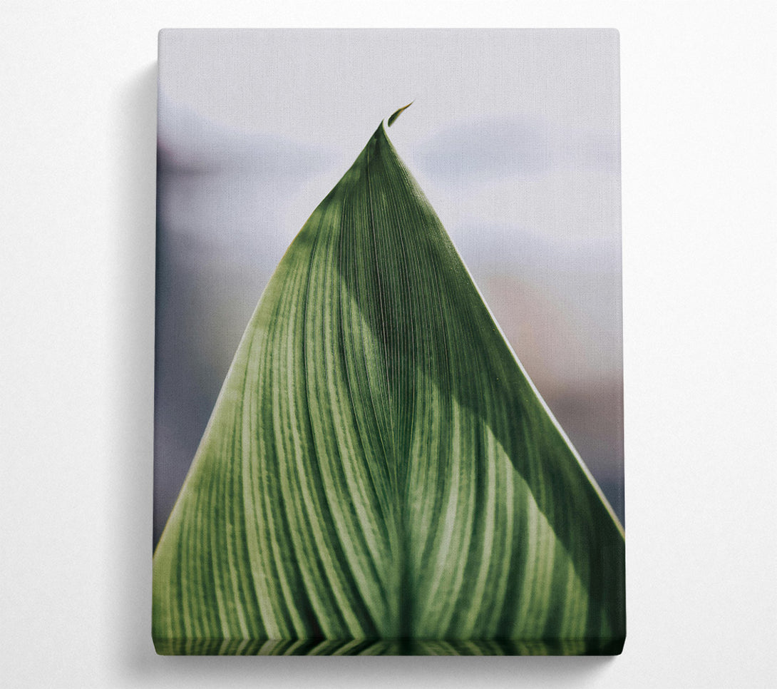  A Canvas Print of Emerald Green Veins Canvas Art