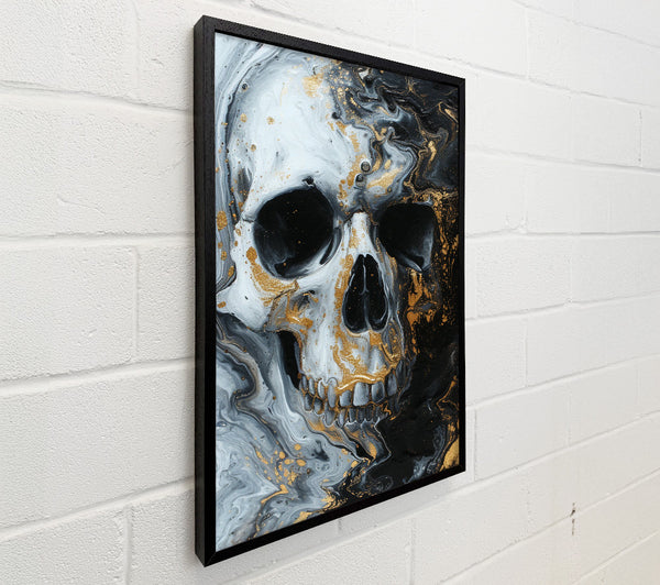 Glitter Skull