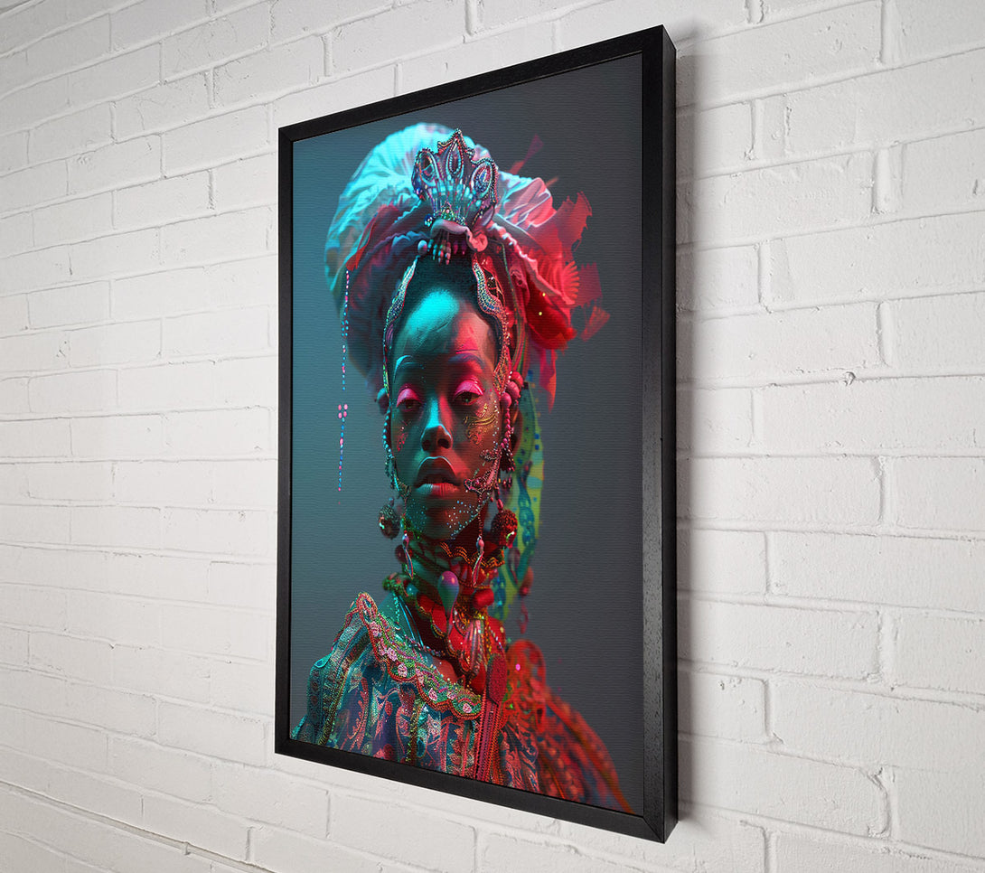  A Canvas Print of Emerald Enchantment Canvas Art