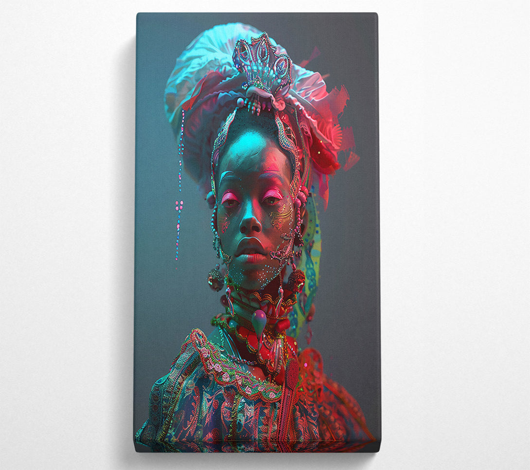  A Canvas Print of Emerald Enchantment Canvas Art