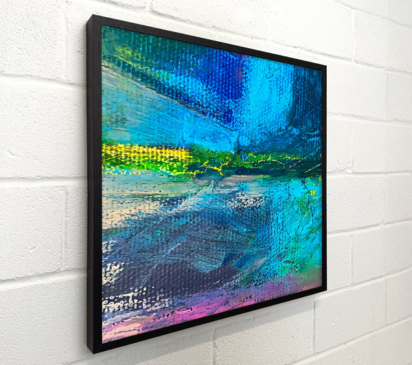 Azure And Green Strokes
