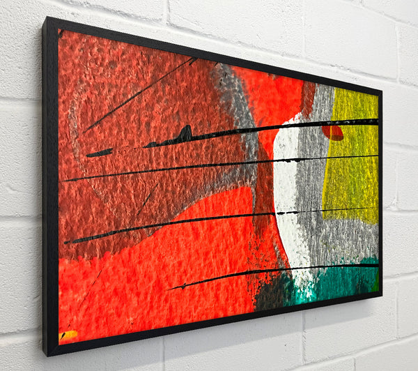 Red Abstract Lines