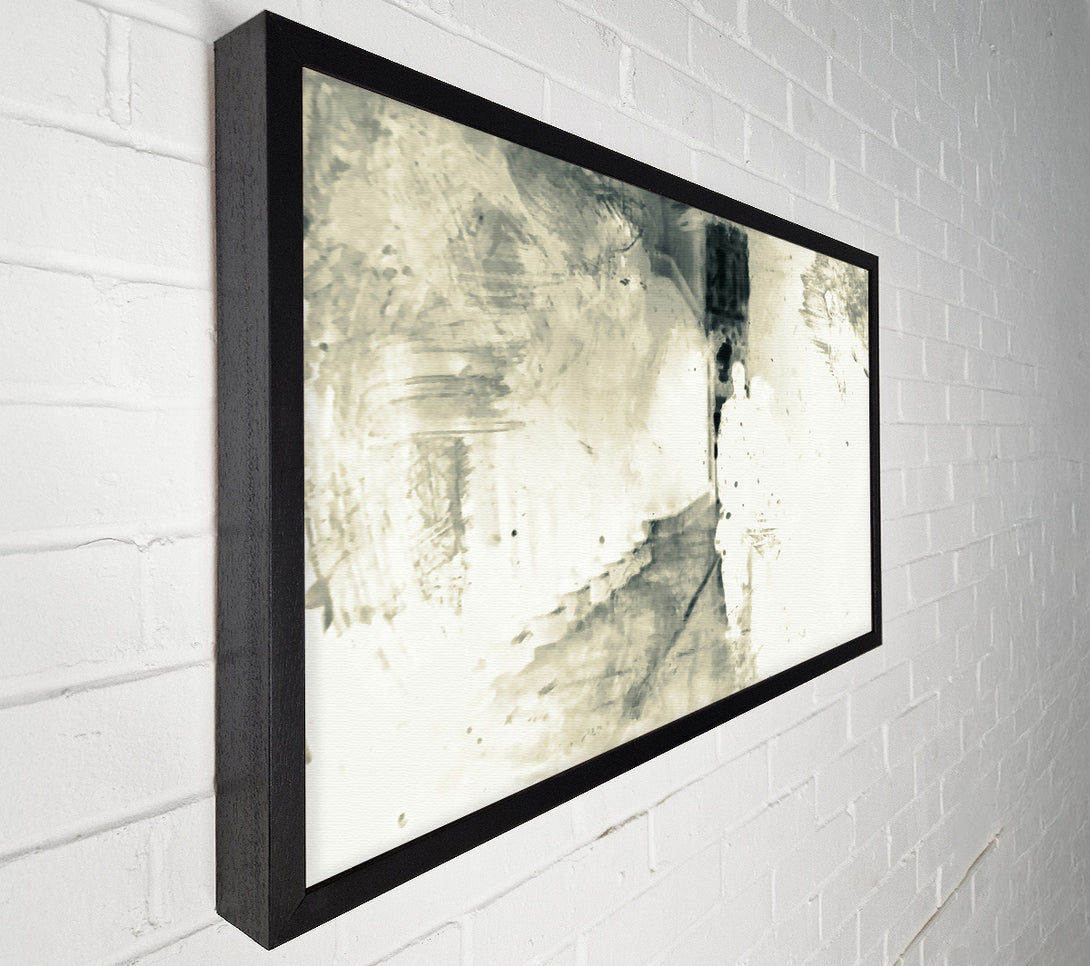  A Canvas Print of Pale Grey Passageway Canvas Art